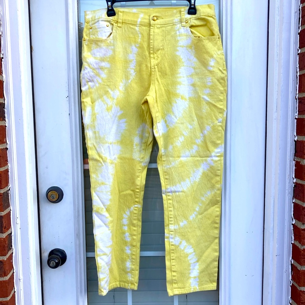 DG2 Yellow Denim Jeans Sz 12P
